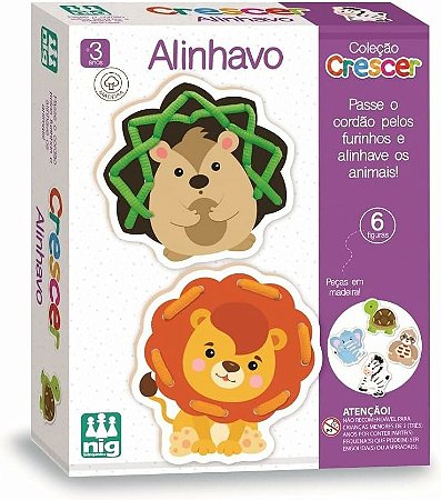 JOGO DO ALINHAVO ANIMAIS
