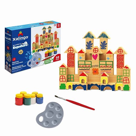 BRINCANDO DE ENGENHEIRO PAINT 50PCS