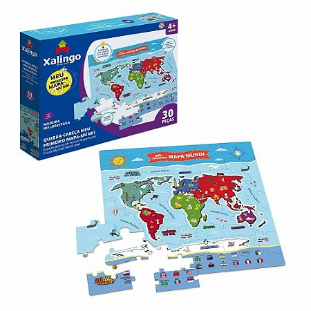 QUEBRA CABECA BIG MEU PRIMEIRO MAPA MUNDI