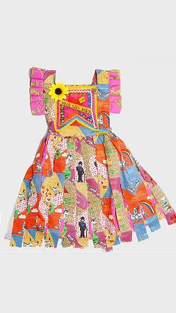 VESTIDO JUNINO VIVA SAO JOAO A22