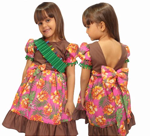 VESTIDO JUNINO CANGACEIRA A24