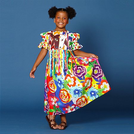 SAIA JUNINO FLORAL A24