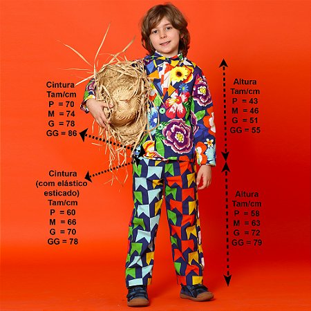 PALETO JUNINO FLORAL A24