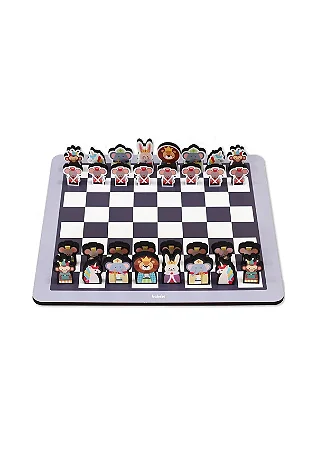 JOGO XADREZ CAMPO DE BATALHA ANIMAIS