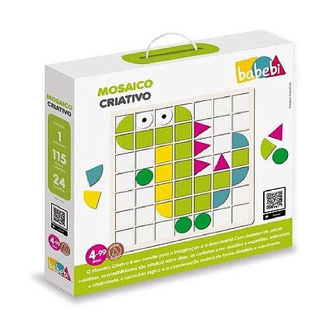 MOSAICO CRIATIVO COM FORMAS