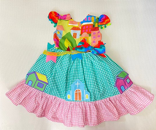VESTIDO JUNINO CIDADE A25
