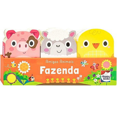 LIVRO AMIGOS ANIMAIS FAZENDA