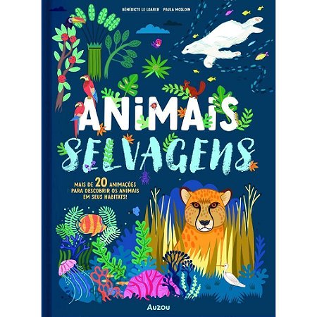 LIVRO ANIMAIS SELVAGENS