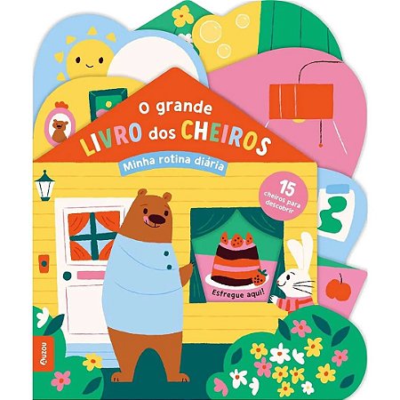 LIVRO GRANDE LIVRO DOS CHEIROS MINHA ROTINA DIARIA