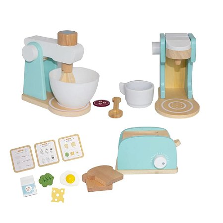 CONJUNTO PEQUENO COZINHEIRO AZUL
