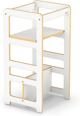 TORRE DE APRENDIZAGEM MONTESSORIANA AMARELA