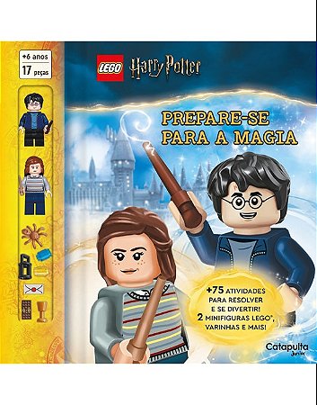 LIVRO LEGO HARRY POTTER PREPARE SE PARA A MAGIA