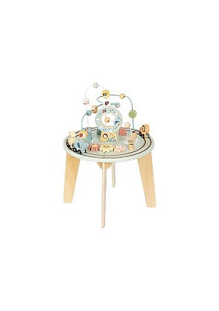 MESA DE ATIVIDADES TRENZINHO ARAMADO PASTEL