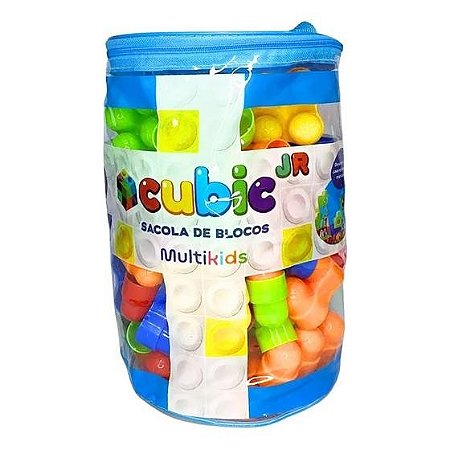 SACOLA CUBIC JR 80 PCS TAM GRANDE