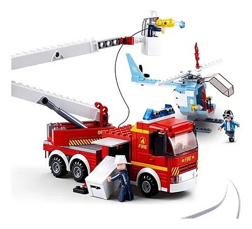 CAMINHAO ESCADA INCENDIOS CUBIC 394 PCS