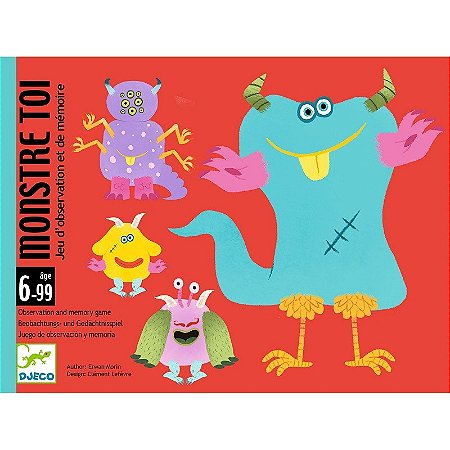 JOGO DE CARTAS MONSTRE TOI