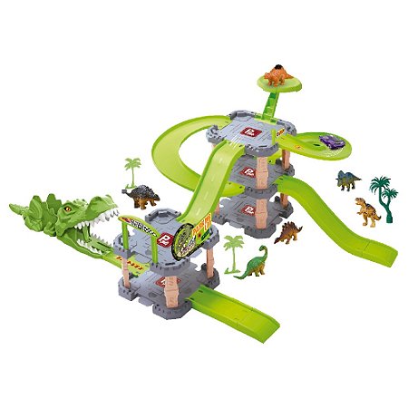PISTA DE CARRINHOS DINO LANCADOR