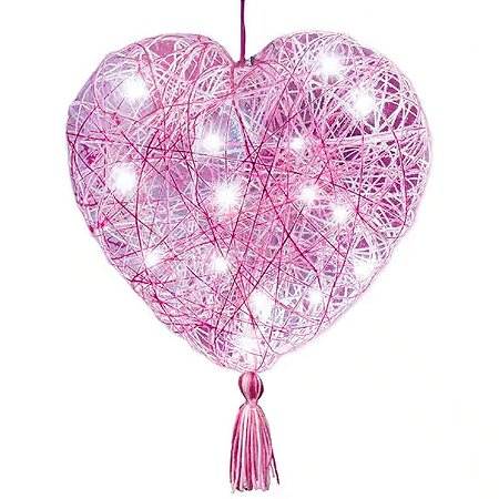 KIT PINTURA LUZ DE CORACAO ARTE EM CORDAS