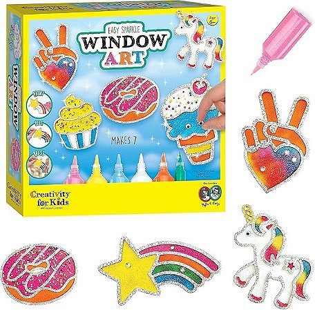 KIT PINTURA ARCO IRIS BRILHOS FACIL UNICORNIO