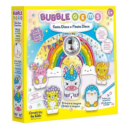 PINTURA COM PEROLAS FESTA DISCO