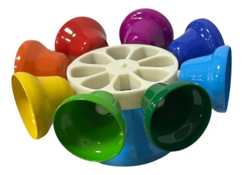 CONJUNTO SINOS DE METAL 26 CM INFANTIL