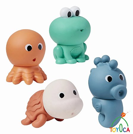 BICHINHOS PARA BANHO LAVAVEIS ANIMAIS AQUATICOS