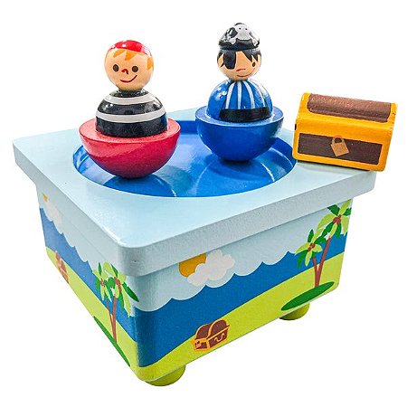 CAIXA DE MUSICA PIRATAS