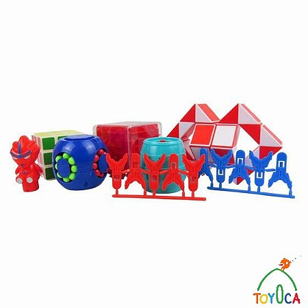 KIT CUBO MAGICO 7 PEÇAS VARIADO