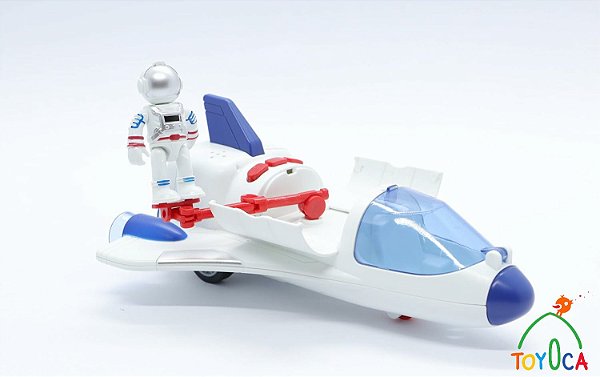 NAVE ESPACIAL ASTRONAUTA COM  LUZ E SOM