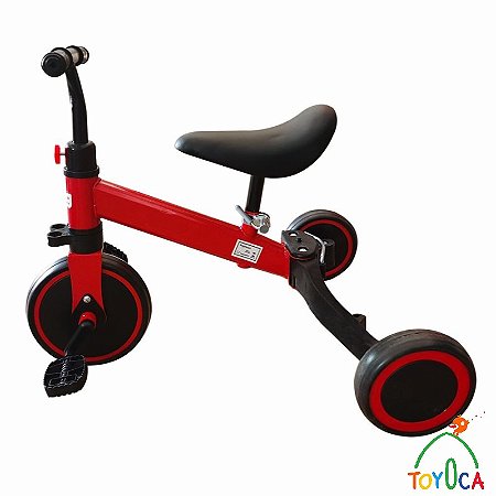 TRICICLO 2 EM 1 VERMELHO