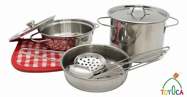 PANELINHAS INOX 9 PECAS