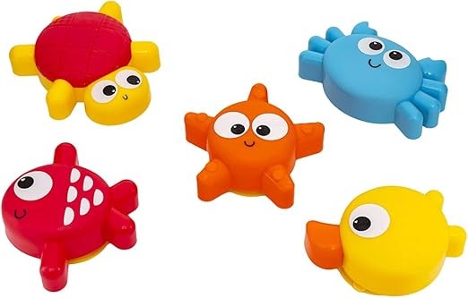 BRINQUEDO COM VENTOSA AMIGOS MARINHOS