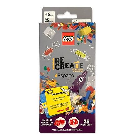 LIVRO LEGO RECREATE ESPACO