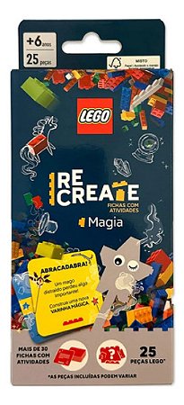 LIVRO LEGO RECREATE MAGIA