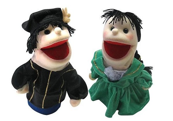 KIT FANTOCHE ROMEU E JULIETA