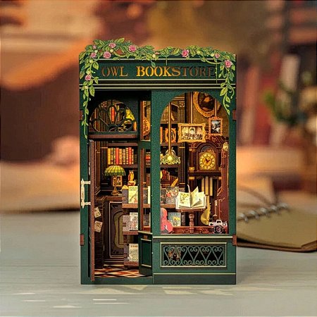 MINIATURA LIVRARIA DA CORUJA