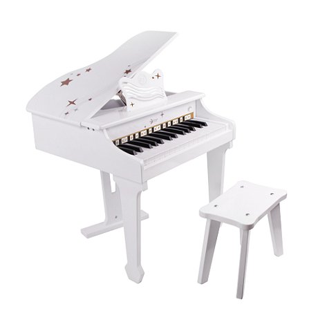 PIANO DE CAUDA BRANCO