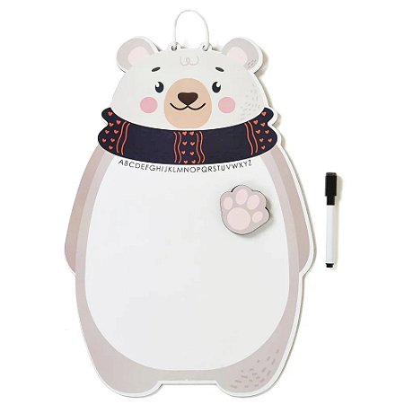 LOUSA ESCREVA E APAGUE COM O URSO