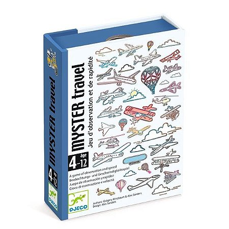 JOGO DE CARTAS MYSTER TRAVEL