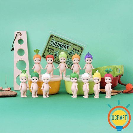 BONECA MINI SONNY ANGEL SERIE VEGETAIS SORTIDOS 25
