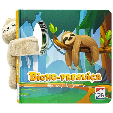 LIVRO ABRACOS DE TERNURA BICHO PREGUICA