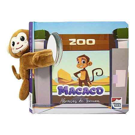 LIVRO ABRACOS DE TERNURA MACACO