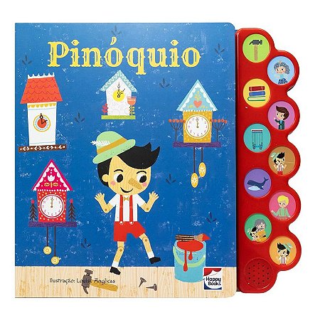 LIVRO ENCANTOS SONOROS PINOQUIO