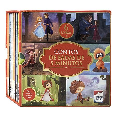 BOX CONTOS DE FADAS DE 5 MINUTOS 6 UND