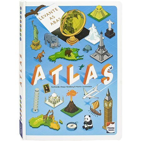 LIVRO LEVANTE E DESCUBRA ATLAS
