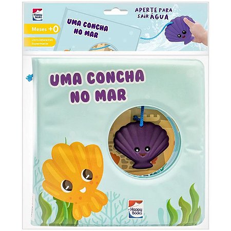 LIVRO MAR ENCANTADO UMA CONCHA NO MAR