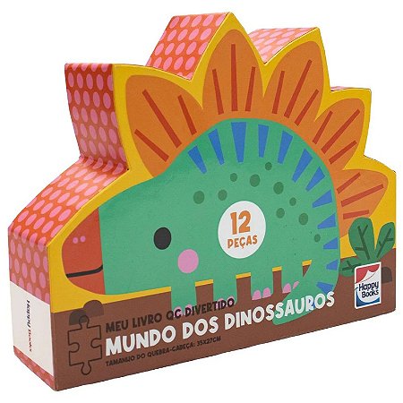 MEU LIVRO QUEBRA CABECA DIVERTIDO MUNDO DOS DINOSSAUROS