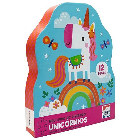 MEU LIVRO QUEBRACABECA DIVERTIDO UNICORNIOS