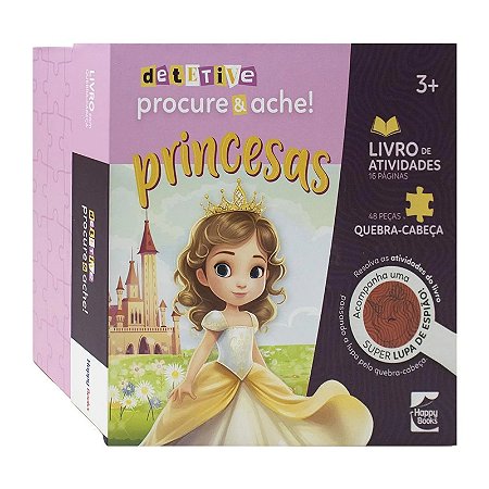 LIVRO DE ATIVIDADES PROCURE E ACHE PRINCESA