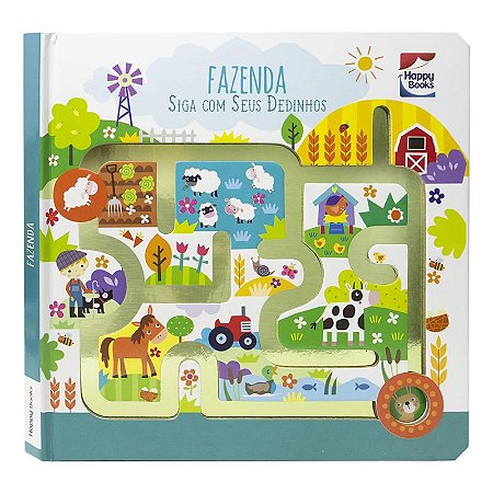 LIVRO SIGA COM OS DEDINHOS FAZENDA